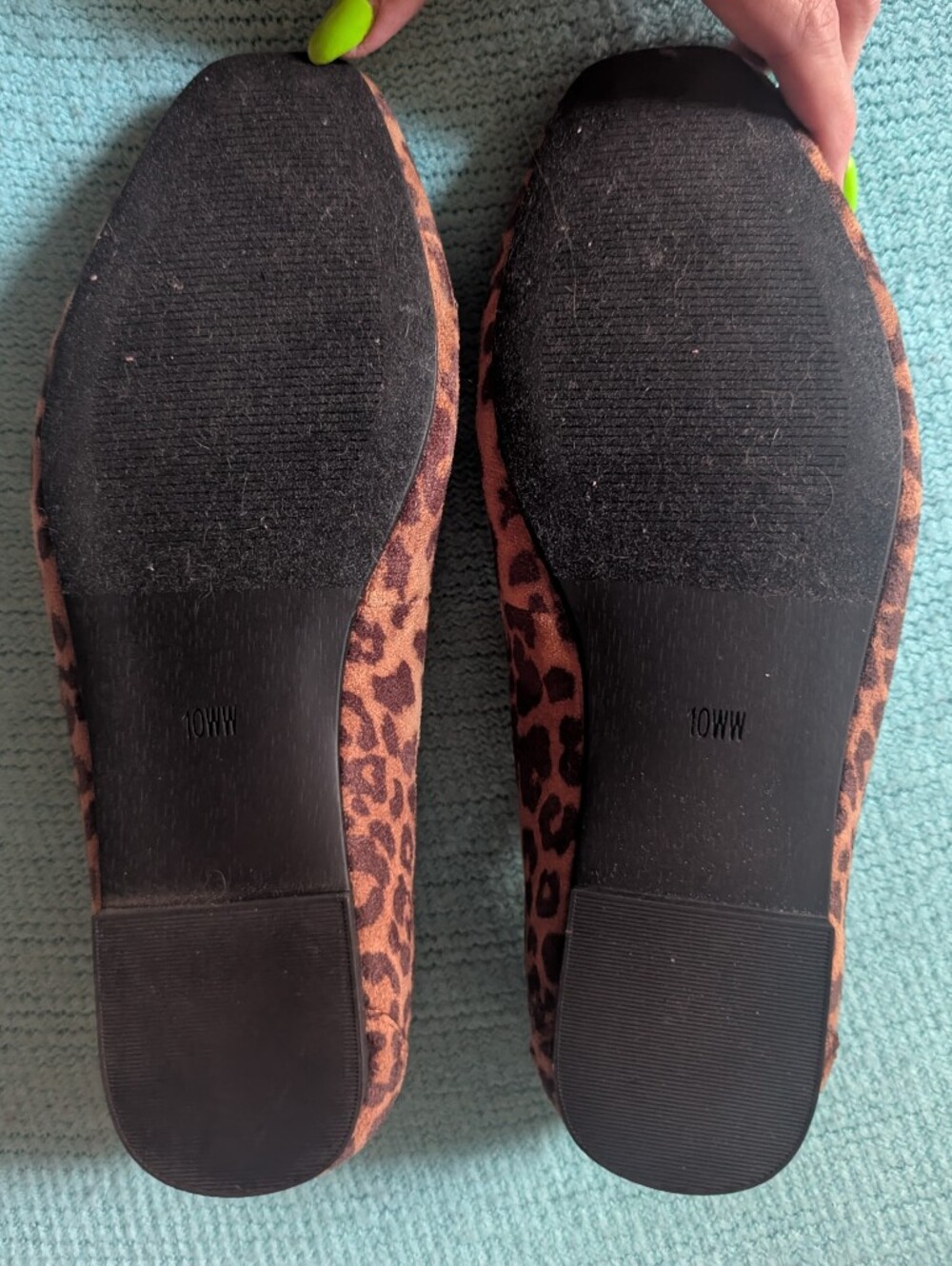 TORRID Wide Width Mary Jane Ballet Flats - Brown Animal Print 10WW - Picture 6 of 13